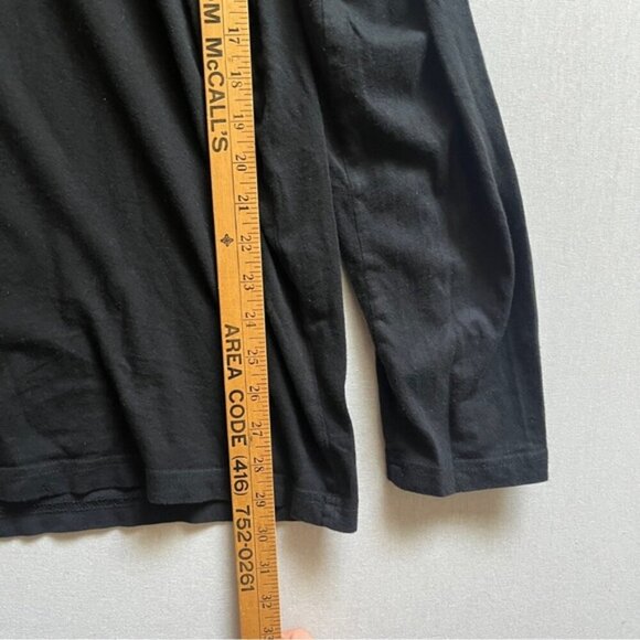 Roots winter beaver logo organic cotton long sleeve shirt Sz L - Picture 8 of 8